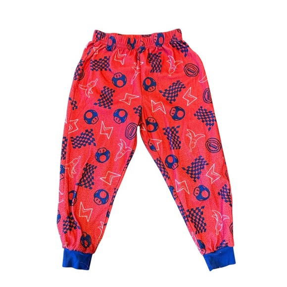 Mario Kart Kids Pajamas - Red and Blue - Picture 5 of 8